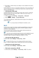 Preview for 20 page of Samsung Galaxy Gear SM-R750A User Manual