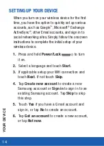 Preview for 14 page of Samsung GALAXY NOTE 10.1 LTE Quick Reference Manual