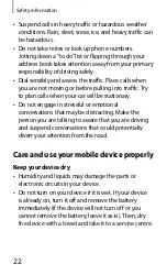 Preview for 20 page of Samsung Galaxy Note Quick Start Manual