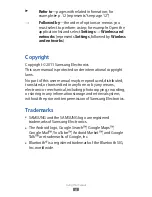 Preview for 5 page of Samsung GALAXY TAB 7.7 GT-P6810 User Manual