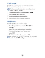 Preview for 104 page of Samsung GALAXY TAB 7.7 GT-P6810 User Manual