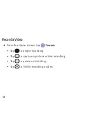 Preview for 12 page of Samsung Galaxy Tab A SM-T380 Manual