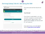 Preview for 25 page of Samsung Galaxy Tab A6 Device Setup Manual