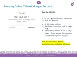 Preview for 31 page of Samsung Galaxy Tab A6 Device Setup Manual