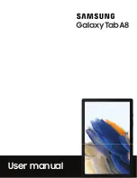 Samsung Galaxy Tab A8 User Manual preview