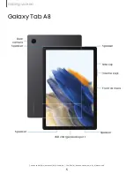 Preview for 5 page of Samsung Galaxy Tab A8 User Manual