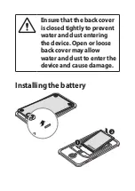 Preview for 3 page of Samsung Galaxy Tab Active SM-T360 Quick Start Manual