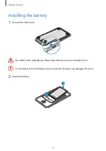 Preview for 10 page of Samsung Galaxy Tab Active SM-T360 User Manual