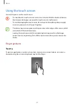 Preview for 20 page of Samsung Galaxy Tab Active SM-T360 User Manual