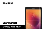 Preview for 2 page of Samsung Galaxy Tab E 32GB User Manual