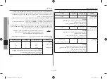 Preview for 29 page of Samsung GE0103MB1 Owner'S Instructions & Cooking Manual