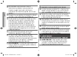 Preview for 100 page of Samsung GE83X Owner'S Instructions & Cooking Manual