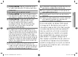 Preview for 133 page of Samsung GE83X Owner'S Instructions & Cooking Manual