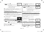 Preview for 52 page of Samsung GE87M Owner'S Instructions & Cooking Manual