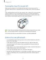 Preview for 14 page of Samsung Gear Fit SM-R350 User Manual