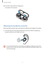 Preview for 17 page of Samsung GEAR ICONX SM-R150 User Manual