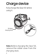 Preview for 5 page of Samsung Gear S3 Quick Start Manual