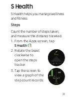 Preview for 24 page of Samsung Gear S3 Quick Start Manual