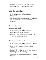 Preview for 32 page of Samsung GT-E1252 User Manual