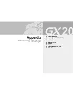 Preview for 146 page of Samsung GX-20 - Digital Camera SLR User Manual