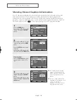 Preview for 48 page of Samsung HC-R4741W Owner'S Instructions Manual