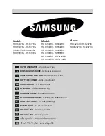 Preview for 1 page of Samsung HC6147BX User Instructions