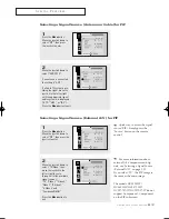 Preview for 55 page of Samsung HCM6525W Owner'S Instructions Manual