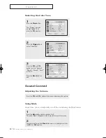 Preview for 40 page of Samsung HCN436W Owner'S Instructions Manual