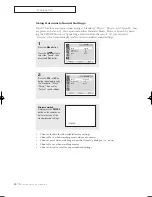 Preview for 42 page of Samsung HCN436W Owner'S Instructions Manual