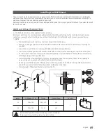 Preview for 69 page of Samsung HG32EE590 Installation Manual