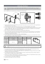 Preview for 44 page of Samsung HG32NJ470 Installation Manual