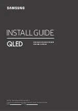 Samsung HG43Q60B Install Manual preview