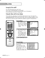 Preview for 30 page of Samsung HL-R5078W Owner'S Instructions Manual