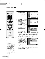 Preview for 40 page of Samsung HL-R5078W Owner'S Instructions Manual