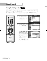 Preview for 52 page of Samsung HL-R5078W Owner'S Instructions Manual