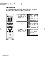 Preview for 58 page of Samsung HL-R5078W Owner'S Instructions Manual