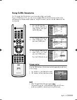 Preview for 59 page of Samsung HL-R5078W Owner'S Instructions Manual