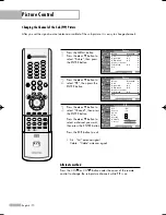 Preview for 70 page of Samsung HL-R5078W Owner'S Instructions Manual