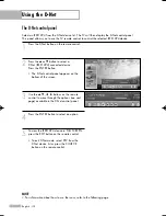 Preview for 118 page of Samsung HL-R5078W Owner'S Instructions Manual