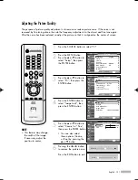 Preview for 131 page of Samsung HL-R5078W Owner'S Instructions Manual