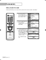 Preview for 34 page of Samsung HL-R5688W - 56" Rear Projection TV Manual De Instrucciones