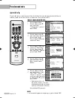 Preview for 38 page of Samsung HL-R5688W - 56" Rear Projection TV Manual De Instrucciones