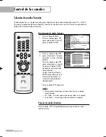 Preview for 46 page of Samsung HL-R5688W - 56" Rear Projection TV Manual De Instrucciones