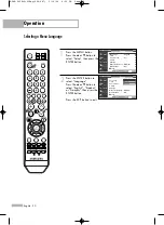 Preview for 30 page of Samsung HL-S5066W Owner'S Instructions Manual