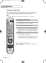 Preview for 34 page of Samsung HL-S5066W Owner'S Instructions Manual