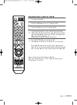 Preview for 35 page of Samsung HL-S5066W Owner'S Instructions Manual