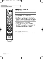 Preview for 36 page of Samsung HL-S5066W Owner'S Instructions Manual