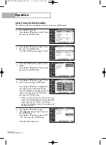 Preview for 42 page of Samsung HL-S5066W Owner'S Instructions Manual