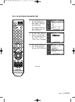 Preview for 95 page of Samsung HL-S5066W Owner'S Instructions Manual