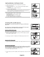 Preview for 10 page of Samsung HL-T5075S - 50" Rear Projection TV Owner'S Instructions Manual